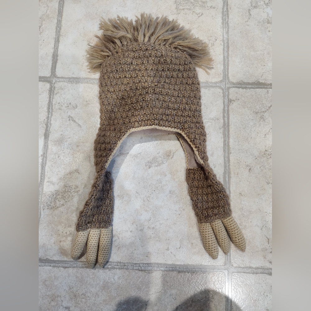 Sloth Handcrafted Hat! - Picture 2 of 4